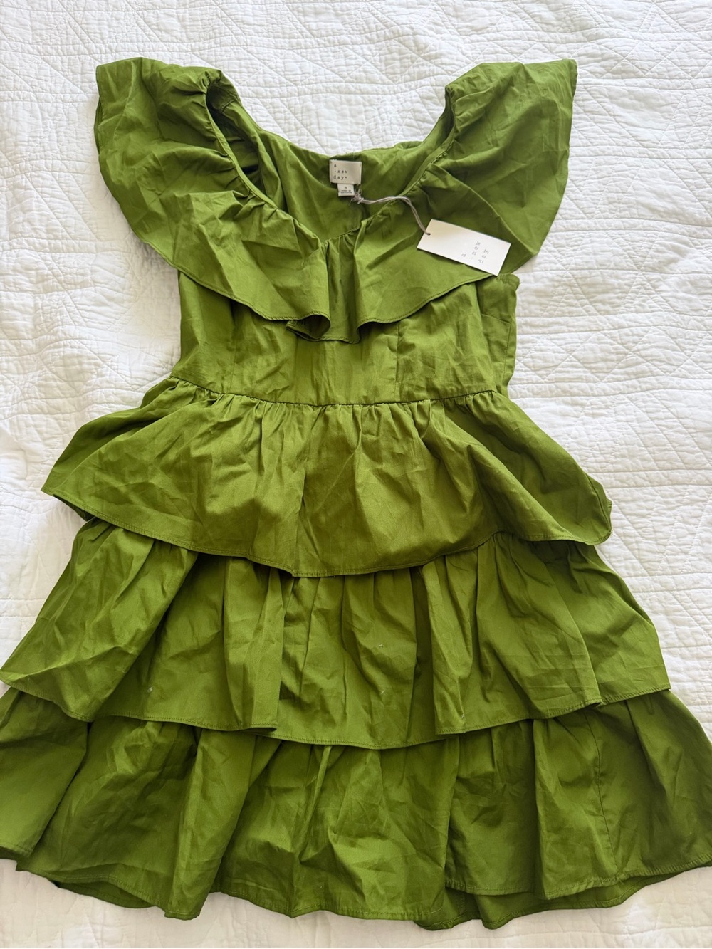 A New Day Olive Green dress